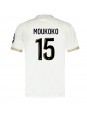 OGC Nice Youssoufa Moukoko #15 Replika Borta Kläder 2024-25 Kortärmad